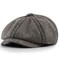 HARAHU Мъжка беретка ca-26008 - Сива kp26008