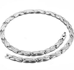 HARAHU Колие tw-38800 - Сребърен / 49см kp38800