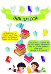 Eosette Autocolante biblioteca