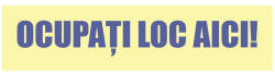 Eosette Sticker Indicator Ocupati Loc Aici