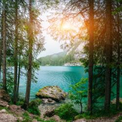 Eosette Fototapet Lac Turcoaz - eosette - 455,00 RON