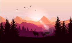 Eosette Fototapet Sunset Forest - eosette - 960,00 RON