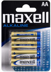 Maxell Elem alkaline AA 4db Maxell (2038LR6)
