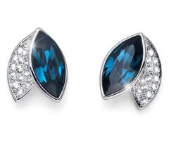 Oliver Weber Cercei cu cristale Swarovski Oliver Weber Leaf blue
