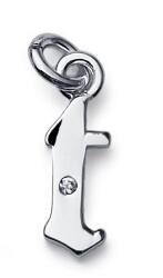 Oliver Weber Pandantiv din argint cu cristale Swarovski Oliver Weber Fondly "T