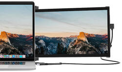 Mobile Pixels Duex Plus 13, 3" Hordozható Laptop Monitor Fegyverszürke (101-1006P01)