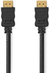Nedis CVGB34060BK50 - Cablu HDMI de mare viteză cu Ethernet | HDMI - Conector HDMI | 4K@60Hz | ARC | 5, 00 m | Negru (CVGB34060BK50)