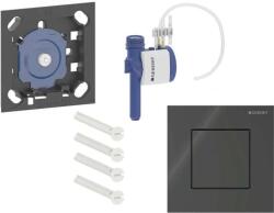 Geberit - Control pneumatic de spălare a pisoarului tip 40, sticlă/negru 116.217. SJ. 1 (116.217.SJ.1)