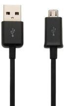 Samsung adatkábel (USB - microUSB, 150cm) FEKETE (46395)