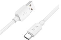 hoco. X96 adatkábel (USB - Type-C, 27W, gyorstöltő, 100cm) FEHÉR (150050)