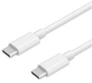 Xiaomi adatkábel (Type-C - Type-C, 5A, gyorstöltő, 150cm) FEHÉR (87503)