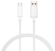 Huawei adatkábel (USB - Type-C, 8A, gyorstöltő, 100cm) FEHÉR (137793)