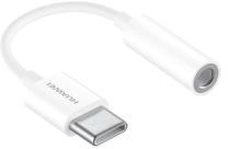 Huawei audió adapter kábel (3.5mm jack aljzat - Type-C) FEHÉR - primanet - 2 190 Ft