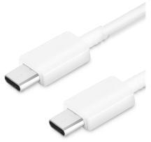 Samsung adatkábel (Type-C - Type-C, EP-DA705BWEG, gyorstöltő, 100cm) FEHÉR (89657)