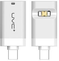 CG Mobile Sterilizáló lámpa (Type-C - OTG, 0.4W, beépített UV-C fertőtlenítő lámpa, mini, hordozható) FEHÉR