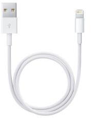 Apple adatkábel (USB - lightning, 50cm) FEHÉR (39164)