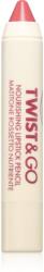 puroBIO cosmetics Twist&Go ruj nutritiv in creion culoare Pink Sand 2.9 g