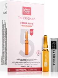 MartiDerm The Originals Formula Nº10 HD Color Touch hidratáló arcszérum C vitamin SPF 30 5x2 ml