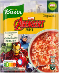 Knorr paradicsomleves Bosszúállók inspirálta tésztával 41 g - ecofamily