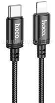 hoco. X89 adatkábel (Type-C - lightning, 27W, PD gyorstöltő, 200cm) FEKETE (HOCO_X89_C_L_B_200) (HOCO_X89_C_L_B_200)