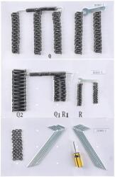 NA csavarkészlet - Grandezza 3 x 4 (DU965-1) (DU965-1)