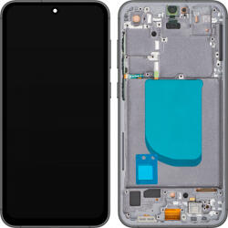MP Display cu Touchscreen MP compatibil cu Samsung Galaxy S23 FE S711, cu Rama, Negru - gsmnet