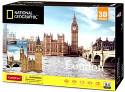 CubicFun 3D puzzle játék 94 darabos London / Big Ben