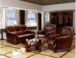 Mindigbútor Valódi Bőr Parma 3+1+1 ülőgarnitúra fix kivitelben - mindigbutor - 799 990 Ft