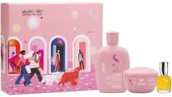 ALFAPARF Milano Semi di Lino Moisture Holiday Kit ajándékszett az intenzív hidratálásért 3 db