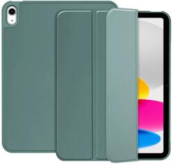 Tech-Protect Sc Pen oldalra nyíló kitámasztható mappa tok ceruza tartóval Apple iPad 11 2025 / iPad 10.9 2022 zöld (SP111946)