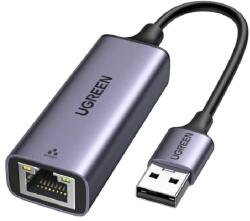 UGREEN Адаптер Ugreen - CM209, USB-A/RJ45, сив (0411020)