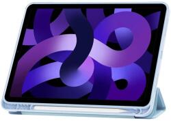 Tech-Protect Sc Pen oldalra nyíló kitámasztható mappa tok ceruza tartóval Apple iPad 11 2025 / iPad 10.9 2022 világoskék (SP112251)