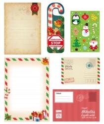 Family Collection Mikulás levél szett - 12 részes (58684)