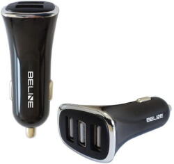 Beline 3x USB-A 5V/4A 20W Negru (Beli0015) - vexio