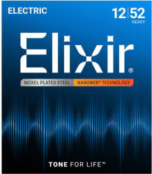 Elixir NANOWEB 12152 elektromos gitárhúr készlet