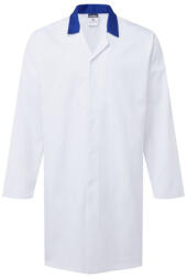 Portwest 2210 Élelmiszeripari köpeny fehér-kék (2210WRRL)