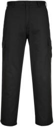 Portwest L701 Könnyű combat nadrág fekete (L701BKR48)