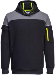 Portwest PW337 PW3 kapucnis pulóver fekete (PW337BKRL)