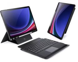 Dux Ducis DK kihajtható tok vezeték nélküli billentyűzettel Samsung Tab S10 Plus/S9 Plus/S9 FE Plus fekete (105619)