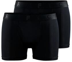 Craft Core Dry 3" 2-Pack Black Férfiboxeralsó M