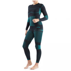 Viking Ilsa (Set) női funkcionális szett M / fekete/türkisz