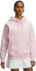 Under Armour Rival Fleece Hoodie Prime Pink Light Heather Női melegítőfelső S