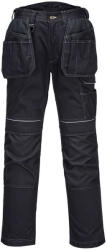 Portwest PW357 PW3 bélelt lengőzsebes nadrág fekete (PW357BKR41)