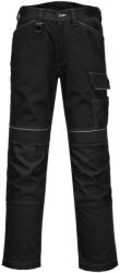 Portwest PW304 PW3 könnyű stretch nadrág fekete (PW304BKR46)