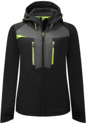 Portwest DX486 DX4 női softshell (3L) fekete (DX486BKRXS)