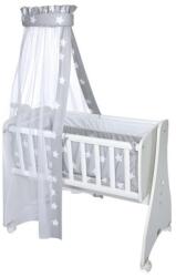 Lorelli First Dreams ágynemű garnitúra - Grey Stars (3800151900290)