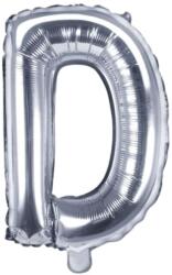  Fólia lufi S DEPOT®, ezüst, D betű alakú, 40 cm