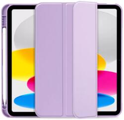 Tech-Protect Sc Pen oldalra nyíló kitámasztható mappa tok ceruza tartóval Apple iPad 11 2025 / iPad 10.9 2022 lila (SP111952)