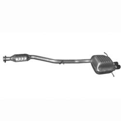 Polmostrow POLMO 13.185 - Kipufogó hátsó dob MERCEDES E270 - W210 2.7 CDi, 3.2 CDi (1999-2003) (K13-185ALU-POL)