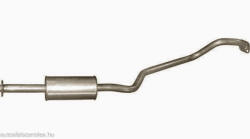 Polmostrow POLMO 15.25 - Kipufogó közép dob NISSAN ALMERA 1.5, 1.8 (2000-2006) (K15-25ALU-POL)